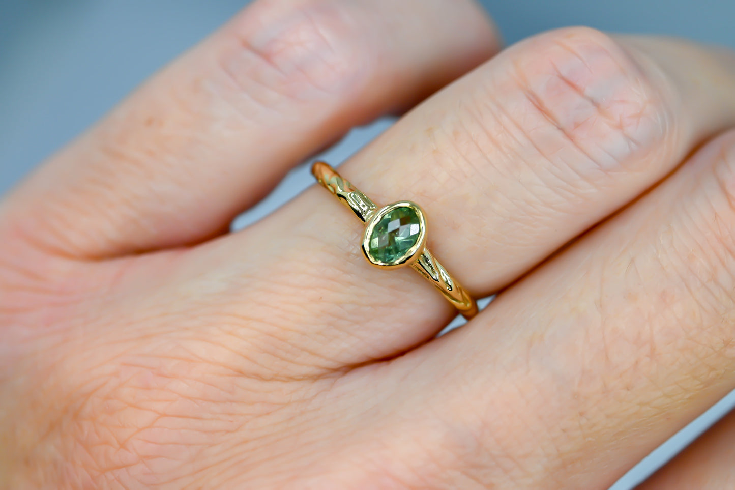 Bague Bosco tourmaline ovale