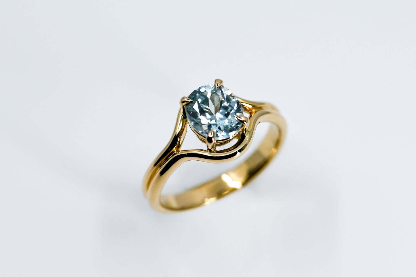 Bague Mila zircon naturel