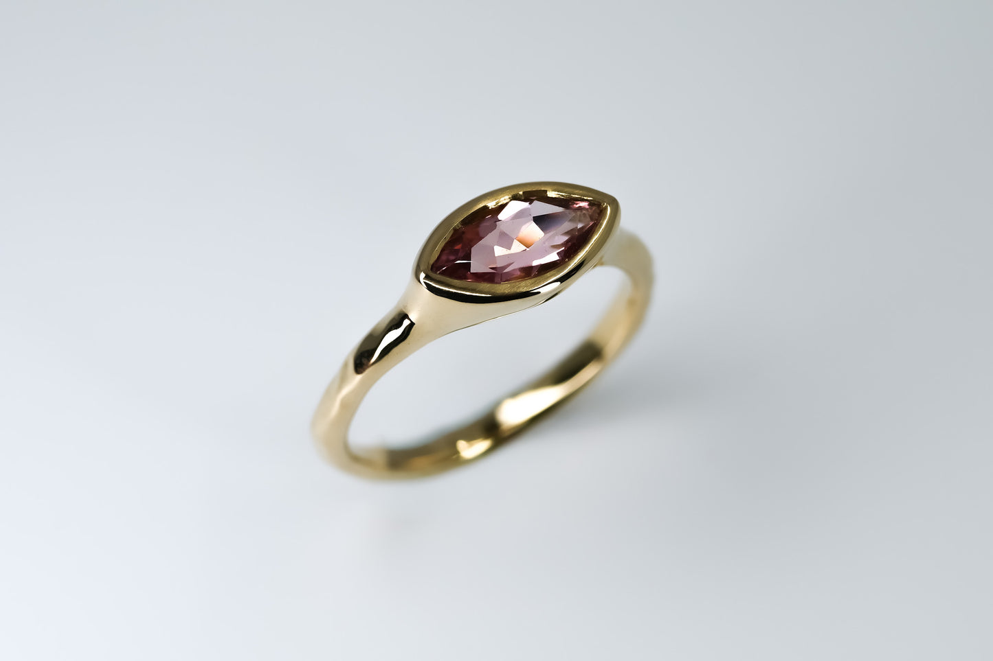 Bague Nomade tourmaline marquise rose
