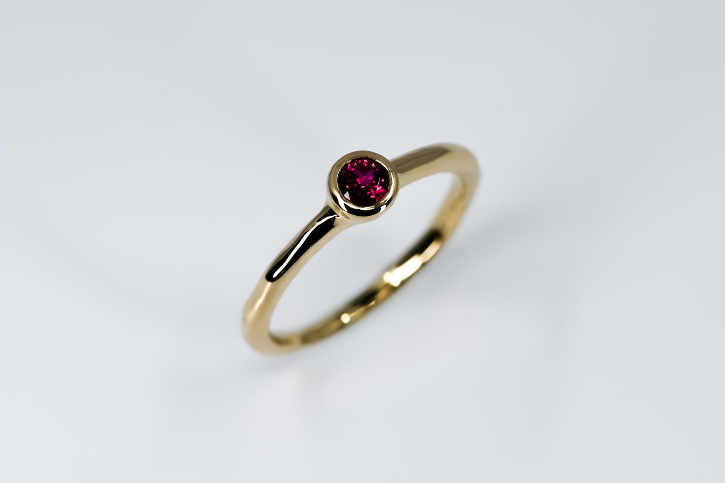 Bague Nomade solitaire rubis