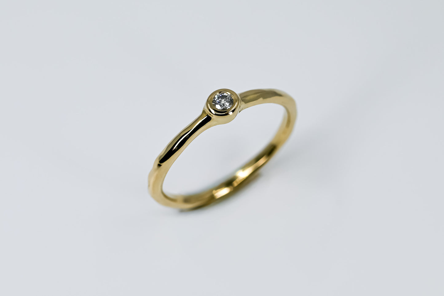 Bague Nomade solitaire petit diamant
