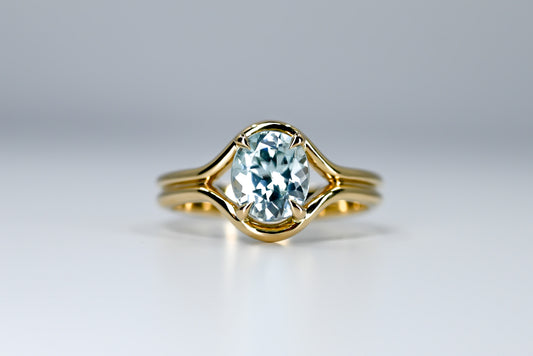 Bague Mila zircon naturel