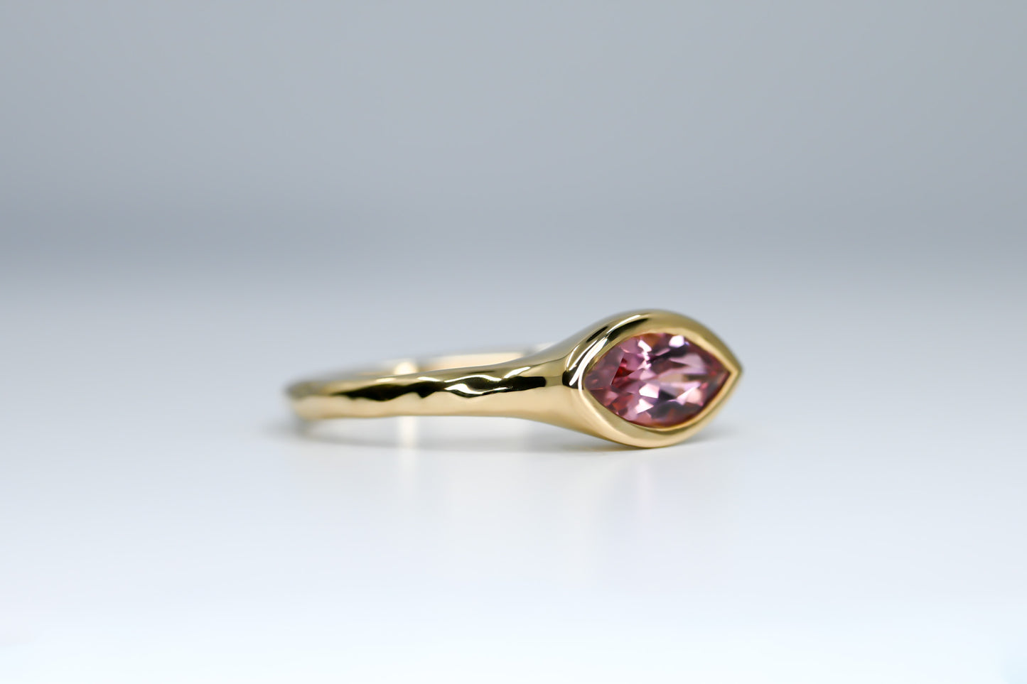 Bague Nomade tourmaline marquise rose