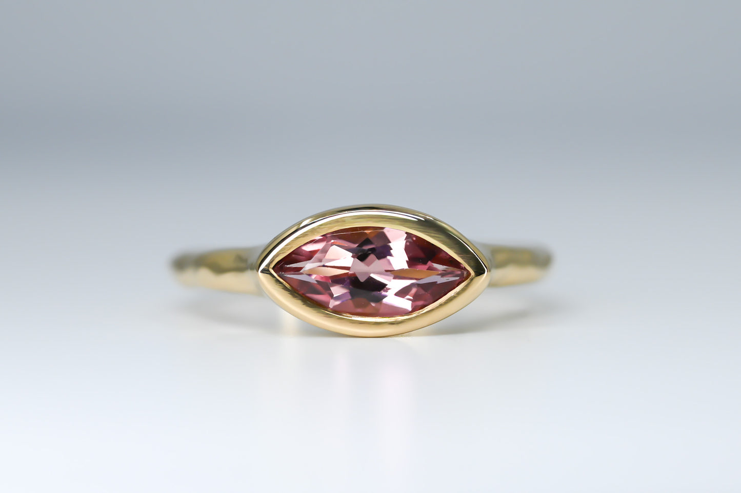 Bague Nomade tourmaline marquise rose