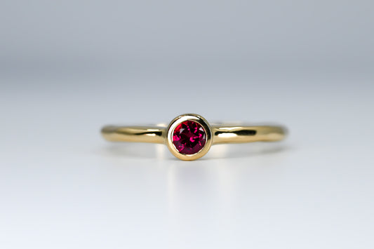 Bague Nomade solitaire rubis