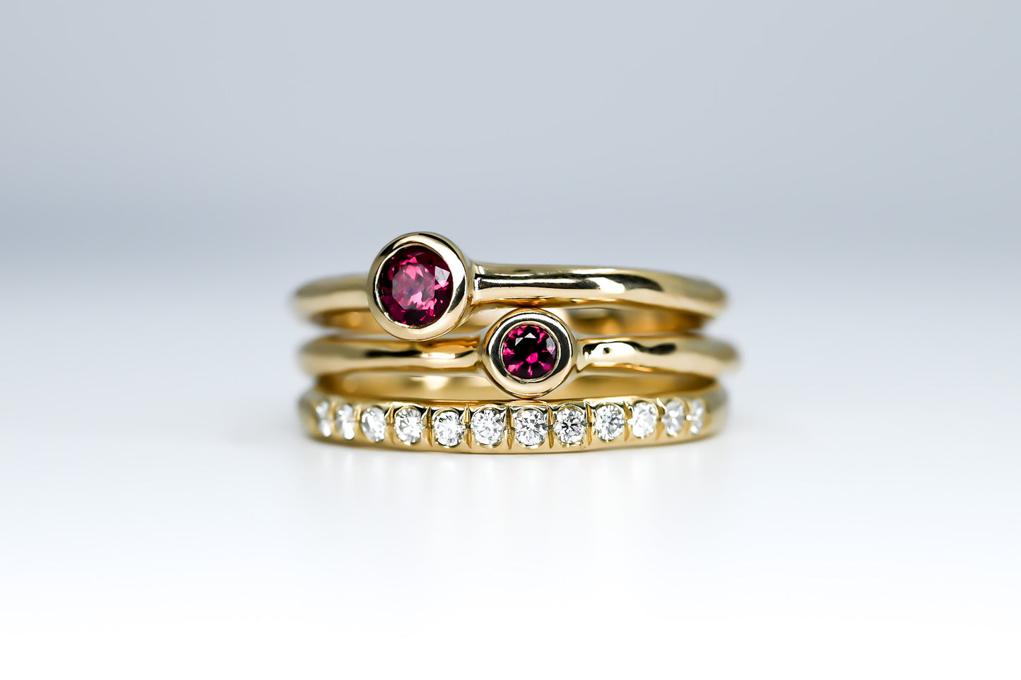 Bague Nomade solitaire rubis