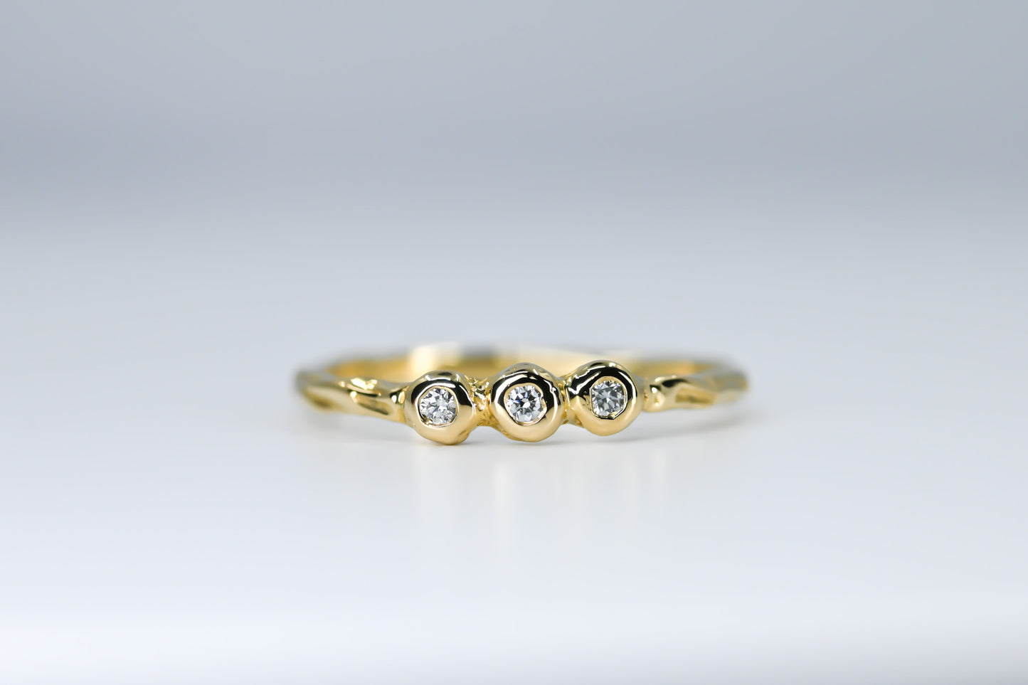 Bague Bosco trilogie petits diamants