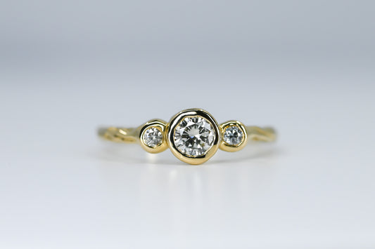 Bague Bosco trilogie diamants