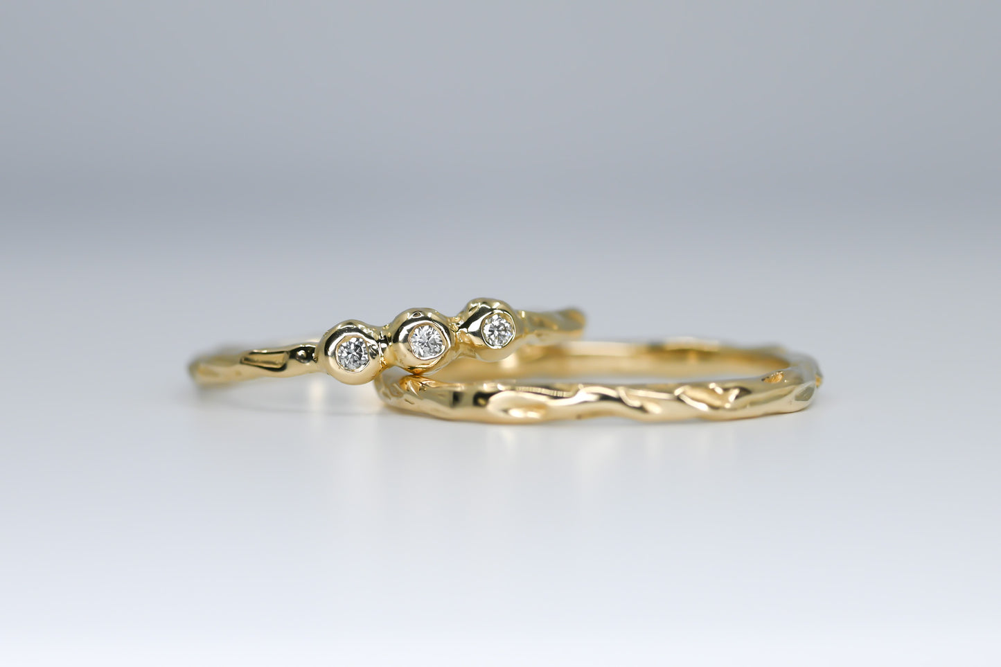 Bague Bosco trilogie petits diamants