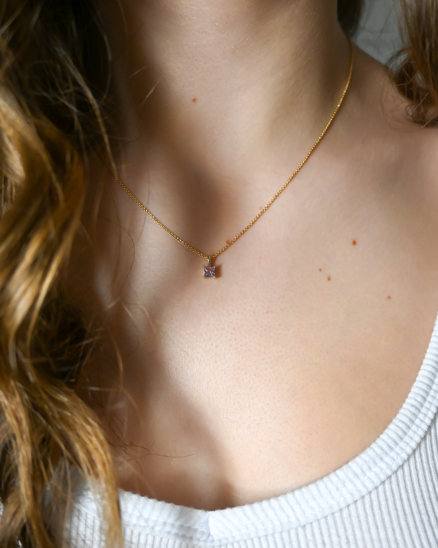 Collier saphir princesse