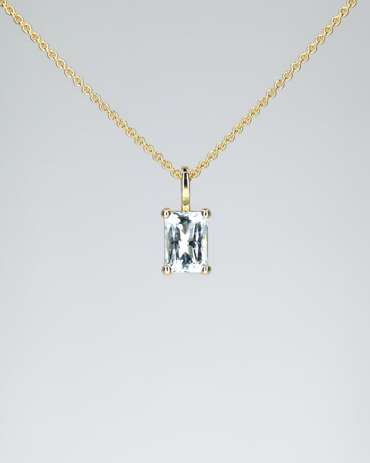 Collier aigue-marine