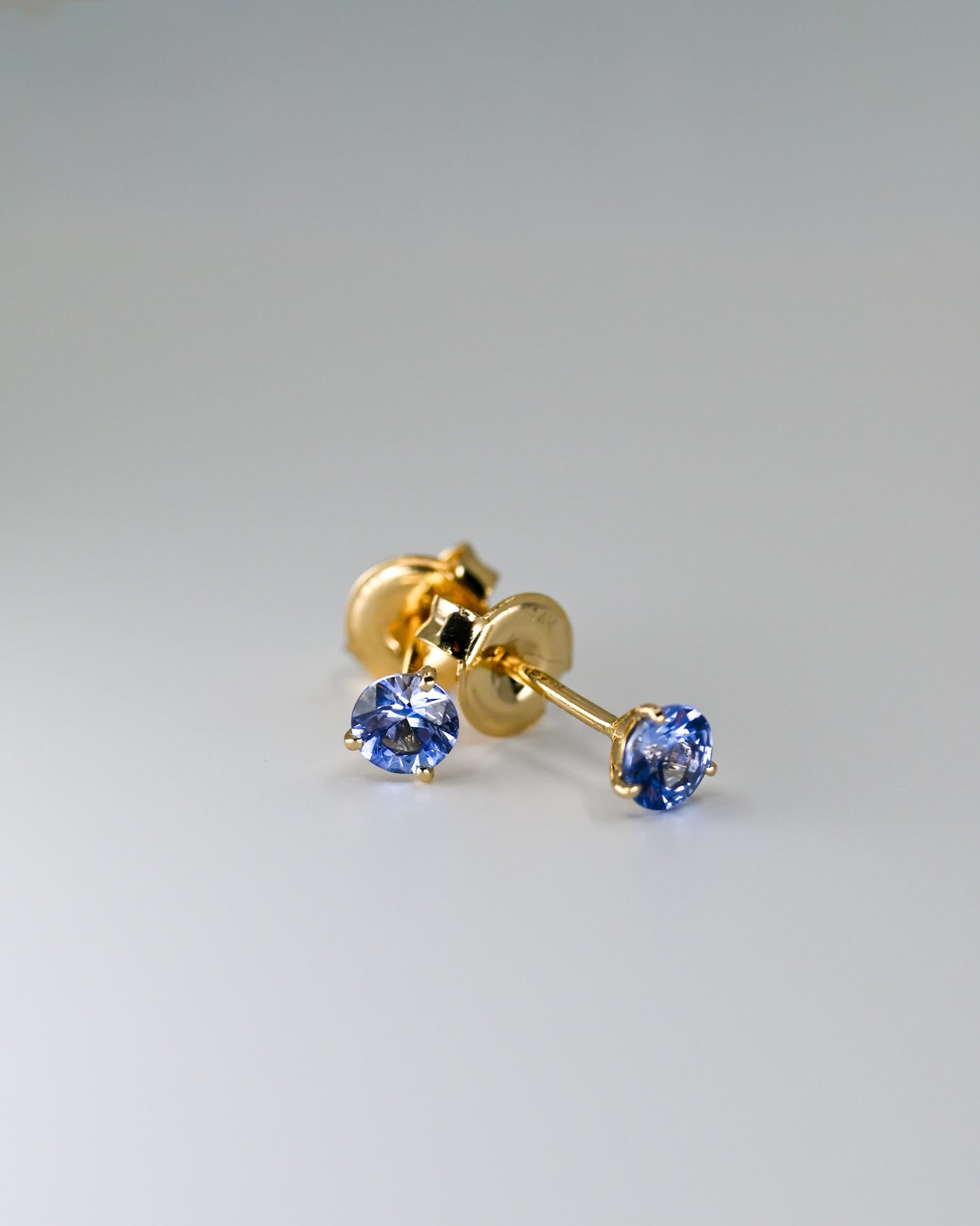 Boucles d'oreilles saphirs