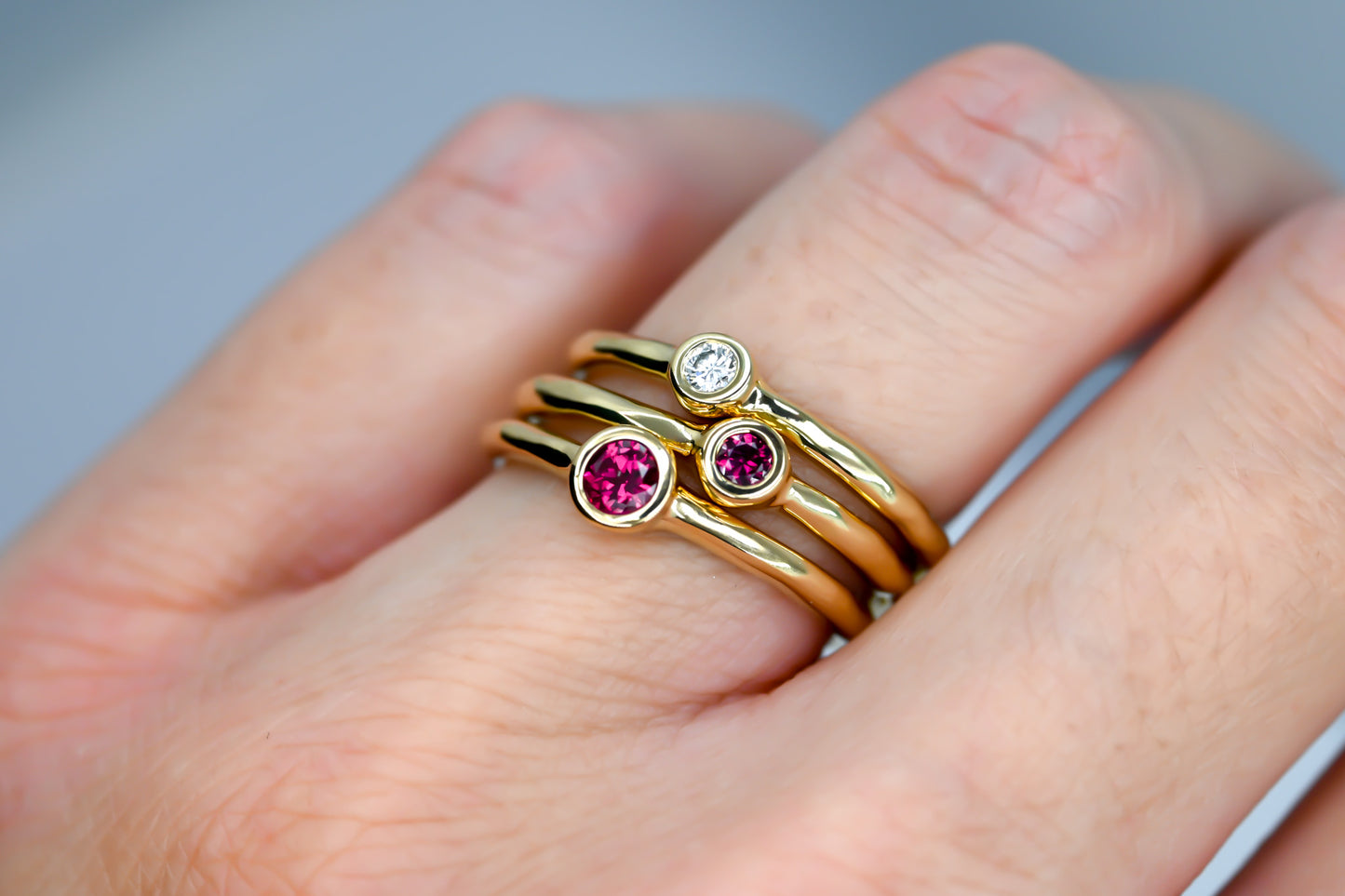 Bague Nomade solitaire rubis